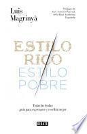 Libro Estilo rico, estilo pobre