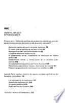 Libro Estudio del comportamiento legislativo en Colombia