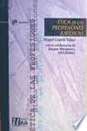 Libro Ética de las profesiones jurídicas