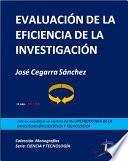 Libro Evaluación de la eficiencia de la investigación