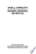 Filosofía argentina del siglo XX