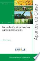 Libro Formulación de proyectos agroempresariales