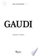 Libro Gaudí