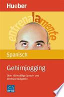 Libro Gehirnjogging Spanisch