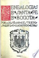 Genealogias de Santa Fe de Bogota