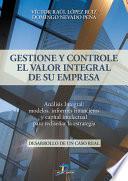 Libro Gestione y controle el valor integral de su empresa