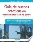 Libro Guía de buenas prácticas en responsabilidad social de género