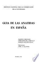 Guia de las anatidas en España