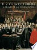 Libro Historia de Europa a través de sus documentos