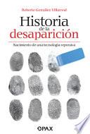 Libro Historia de la desaparición