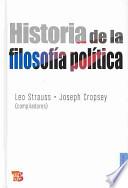 Libro Historia de la filosofía política
