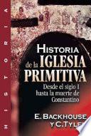 Historia de la iglesia primitiva