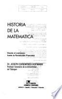 Libro Historia de la matemática
