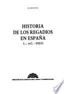 Historia de los regadíos en España
