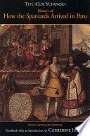 Libro History of How the Spaniards Arrived in Peru