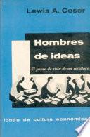 Libro Hombres de ideas/ Man of Idea