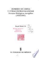 Libro Homero en China y otras extravagancias