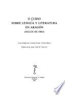 II Curso sobre Lengua y Literatura en Aragón