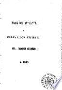 Imajen del Anticristo i carta a don Felipe II