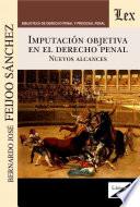 Libro Imputación objetiva en el derecho penal