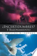 Libro ¿Incertidumbres? Y Razonamiento
