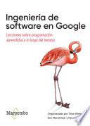 Libro Ingeniería de software en Google