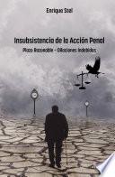 Libro Insubsistencia de la Acción Penal