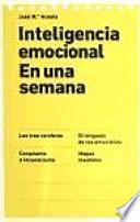 Libro Inteligencia emocional en una semana