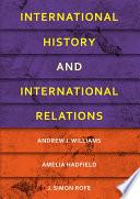 Libro International History and International Relations