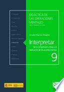 Libro Interpretar