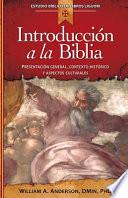Libro Introducción a la Biblia