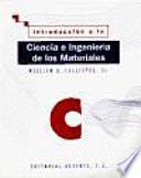 Libro Introducción a la ciencia e ingeniería de los materiales