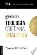 Libro Introducción a la Teología Cristiana Analítica