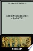 Libro Introducción básica a la poesía