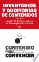 Libro Inventarios y auditorías de contenidos