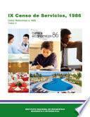 IX Censo comercial 1986. Datos referentes a 1985. Resumen general. Tomo II