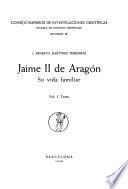Jaime II de Aragón: Documentos