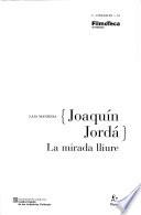 Libro Joaquín Jordá