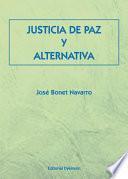 Libro Justicia de paz y alternativa
