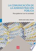 Libro La Comunicación de la Administración Pública