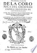 La Coronica Del Orden De Cister, E Instituto De San Bernardo