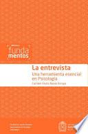 Libro La entrevista. Una herramienta esencial en Psicología