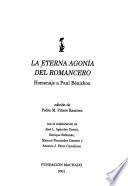 La eterna agonía del romancero