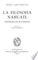 La filosofía nahuatl