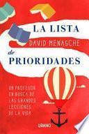 Libro La Lista de Prioridades