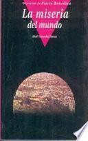 Libro La miseria del mundo