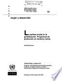 Libro La política social en la globalización