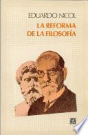 Libro La reforma de la filosofía