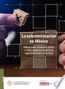 La subcontratación en México