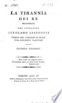 La tirannía dei re